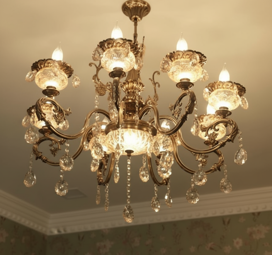 Noor-e-Haveli Chandelier (Antique)